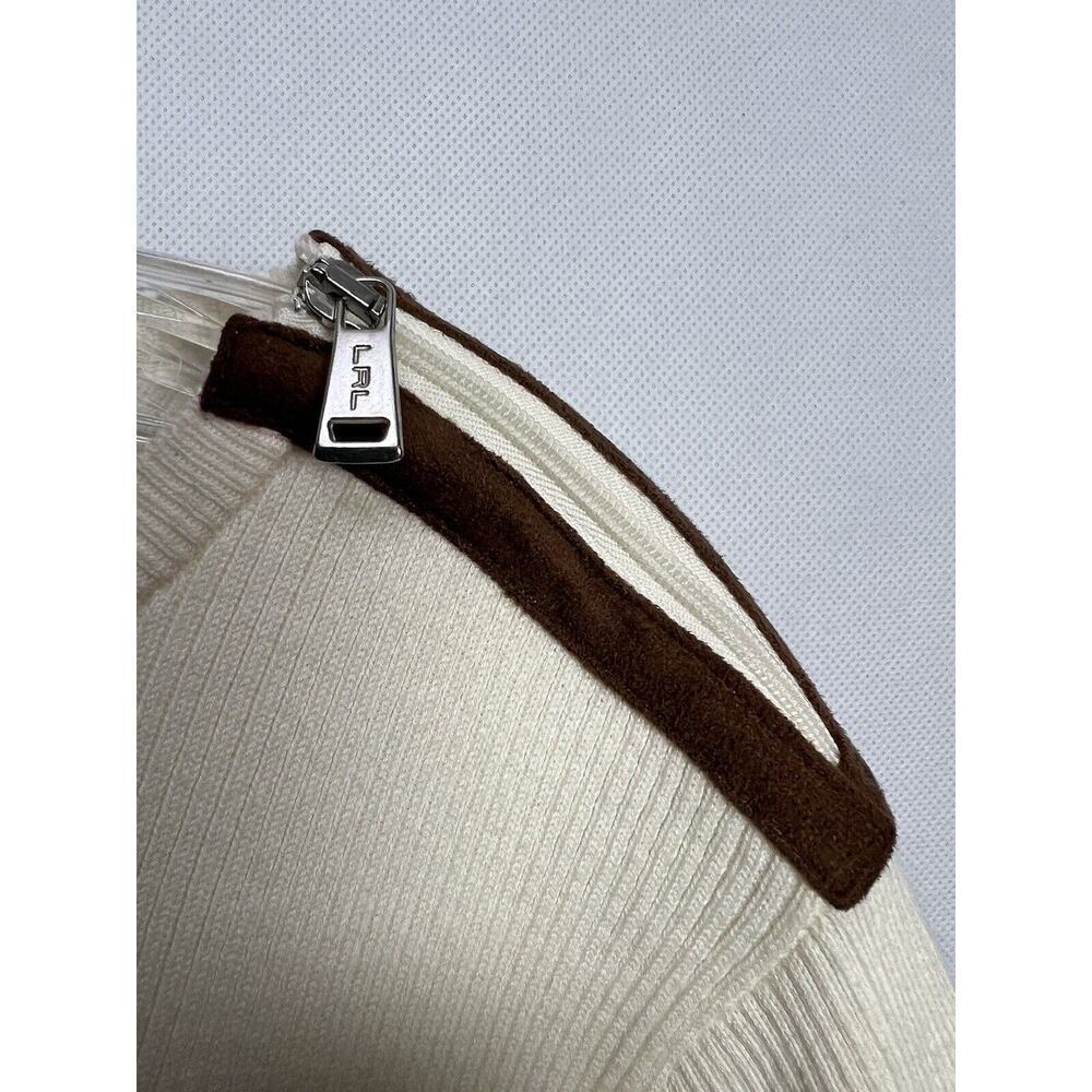 Lauren Ralph Lauren Women's Size Large Long Sleeve Cream - Picture 2 of 9